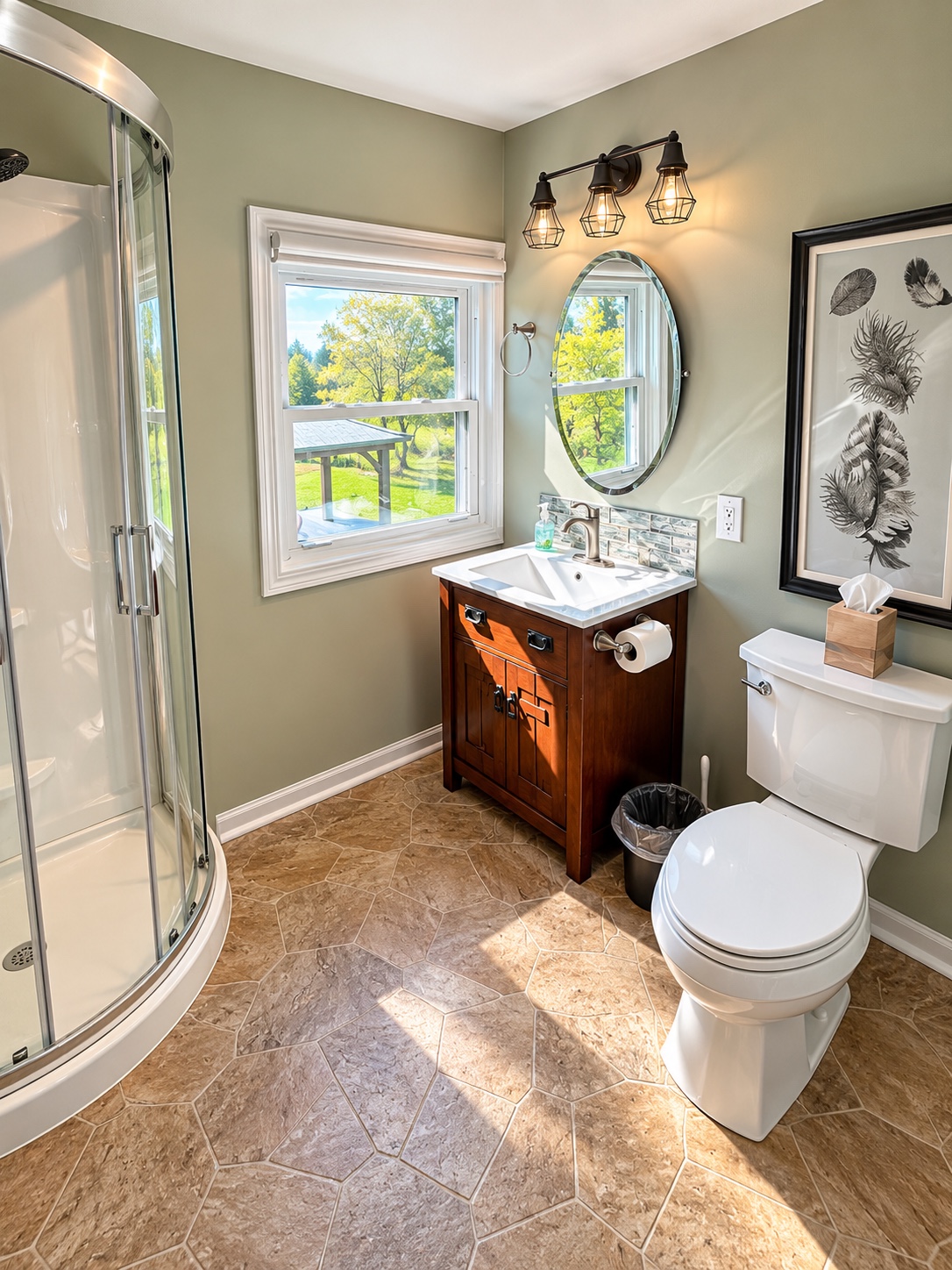A room featured in our cleaning portfolio